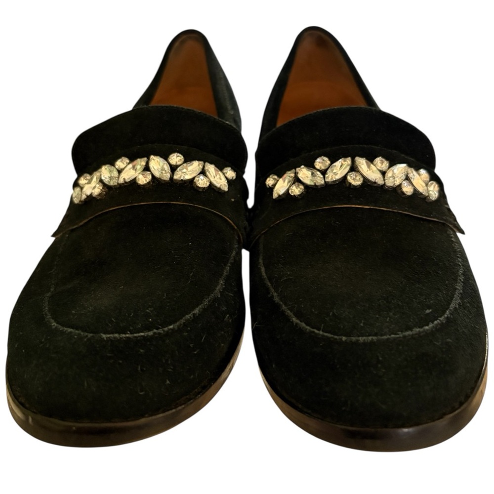 Vionic Avvy Jeweled Black Suede Loafers. Size 8. Gorgeous! Excellent preowned!!! - Picture 13 of 15